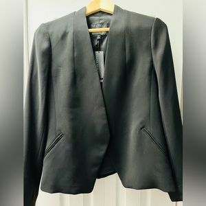Banana Republic Black Open Front Blazer